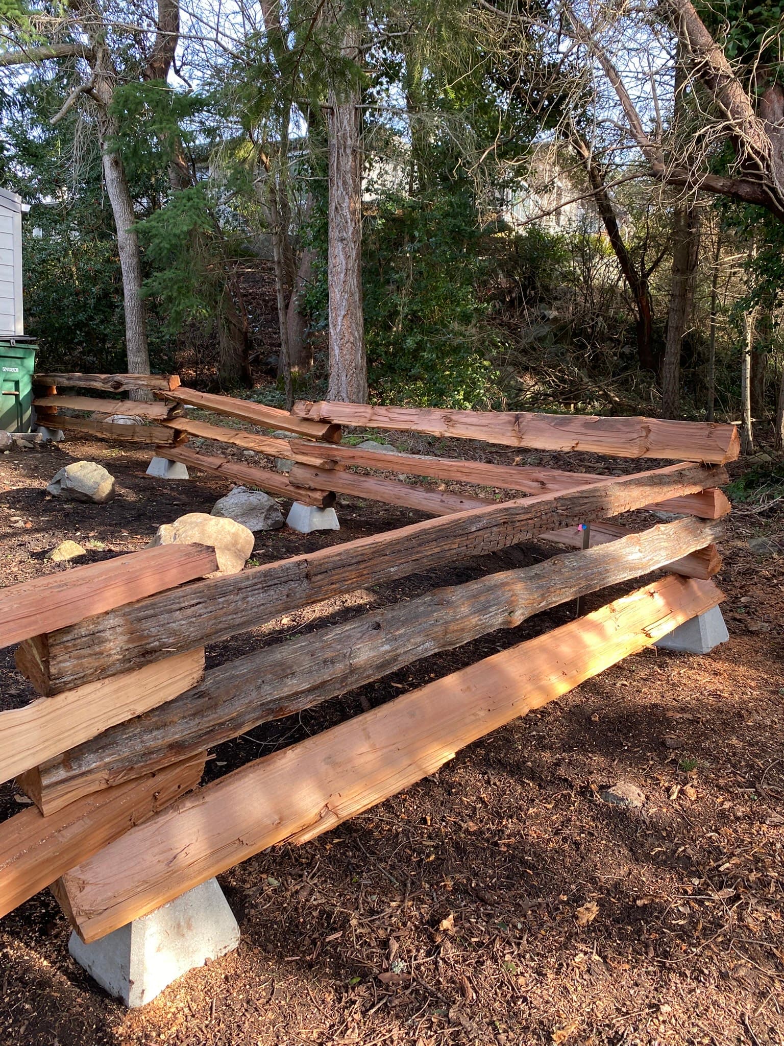 Cedar Fence Install