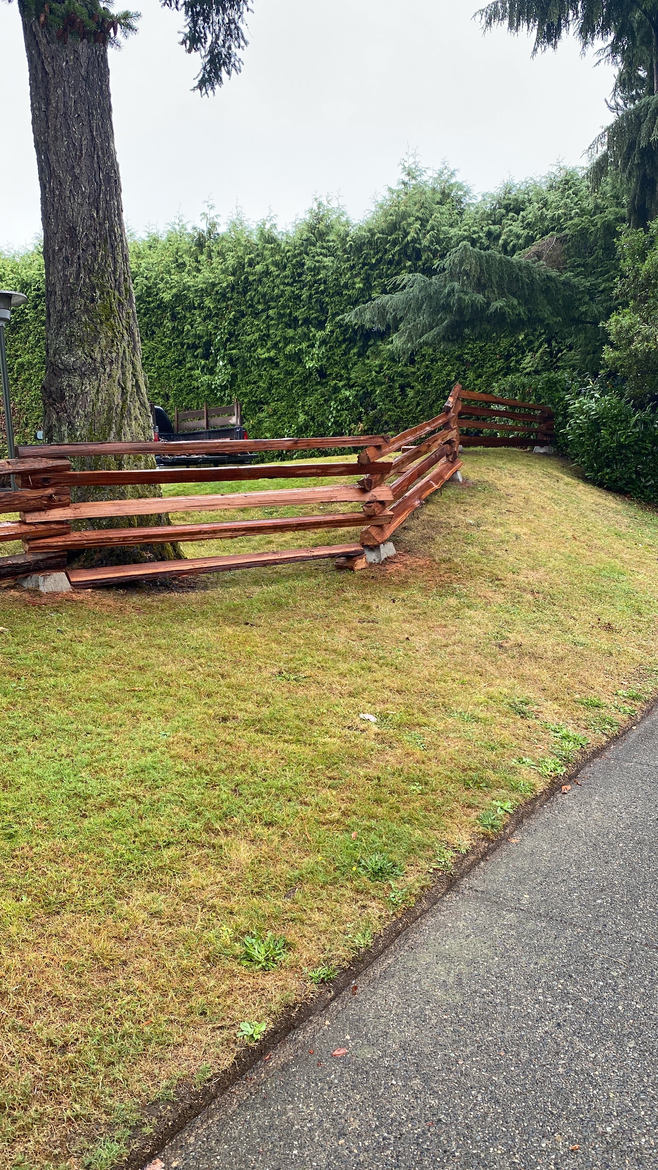 Completed Fence Line