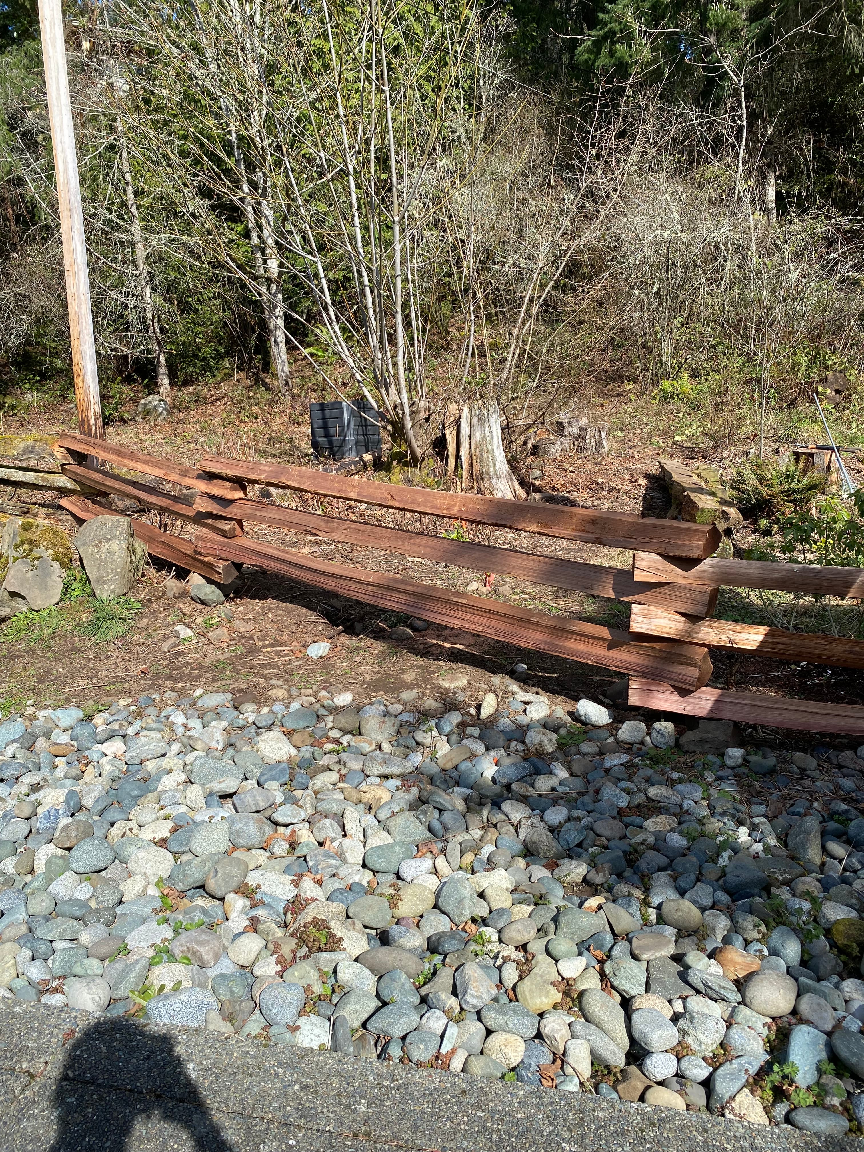 Cedar Rail Fence — Complete